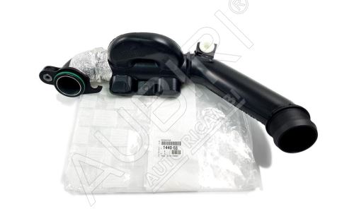 Air pipe Fiat Scudo, Berlingo 2007-2011 1.6D from turbocharger to intercooler