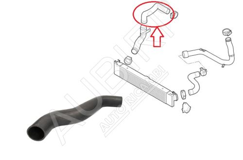 Charger Intake Hose Fiat Ducato since 2006 3.0 from intercooler to throttle