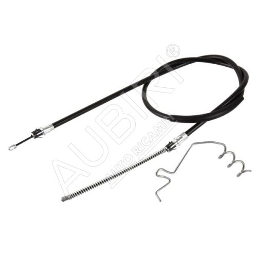 Handbrake cable Ford Transit 2000-2006 rear, left, 1587/1297 mm