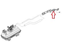 Tank filler neck ADBLUE Iveco Daily since 2014