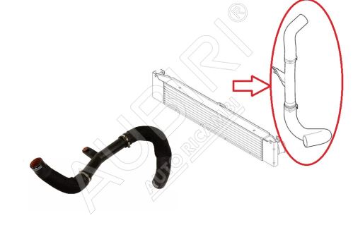 Charger Intake Hose Fiat Ducato since 2014 2.3D from turbocharger to intercooler, complete