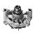 Water Pump Renault Master 1998-2010, Trafic 2001-2014 2.2/2.5 dCi with seal