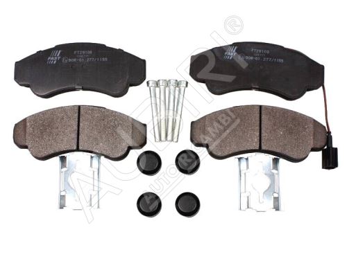 Brake pads Fiat Ducato 1994-2006 front, 1-sensor, Q18 Maxi