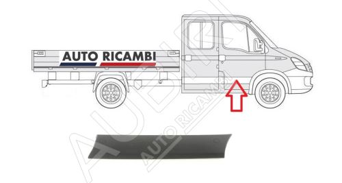 Protective trim Iveco Daily 2006-2014 right, front door - double cab