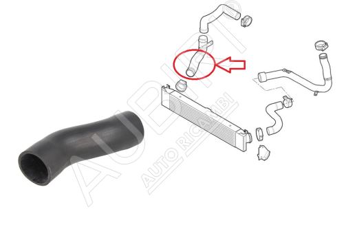 Charger Intake Hose Fiat Ducato since 2006 3.0 from intercooler to throttle