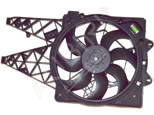 Radiator fan Fiat Doblo since 2010 with AC, 405mm