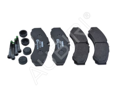 Brake pads Iveco Daily 2000-2006 35/50C front/rear, Daily 65C rear