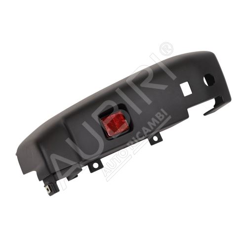 Rear bumper Fiat Ducato since 2018 left corner 180, black