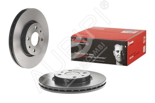 Brake disc Fiat Doblo 2000-2010, Fiorino since 2007 front, 257mm