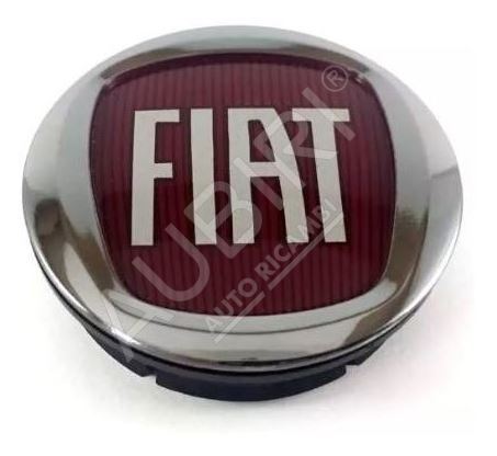 Wheel cover Fiat Doblo since 2005, Fiorino since 2007 in the middle for alloy wheels, red