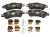 Brake pads Fiat Ducato since 2006 rear, with accessories, typ BOSCH
