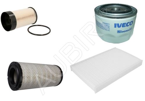 Filters Iveco Daily 2006 2.3 Euro4 engine set + pollen filter