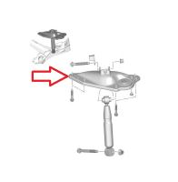 Rear shock absorber mounting Citroën Berlingo, Peugeot Partner 2008-2018 right