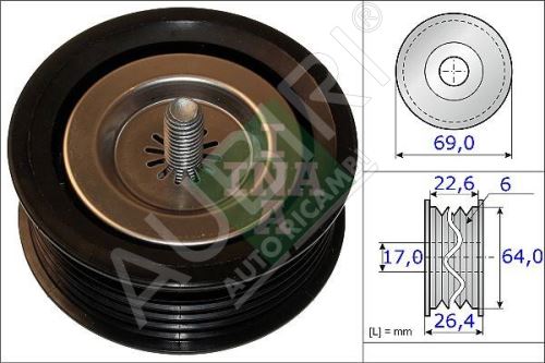 Guide pulley Mercedes Sprinter 2015 2.1