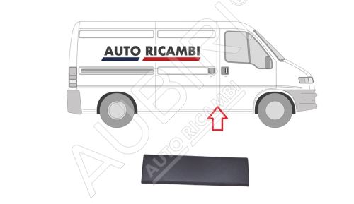 Protective trim Fiat Ducato 2002-2006 left/right, in front of the sliding door, 40cm