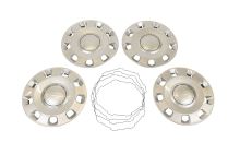 Wheel trim Fiat 500 since 2007 14 inches wheels, Vintage, set of 4 pcs