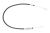 Handbrake cable Fiat Ducato since 2006 front, 973/650mm