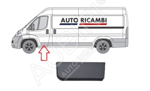 Protective trim Fiat Ducato since 2006 left, front door