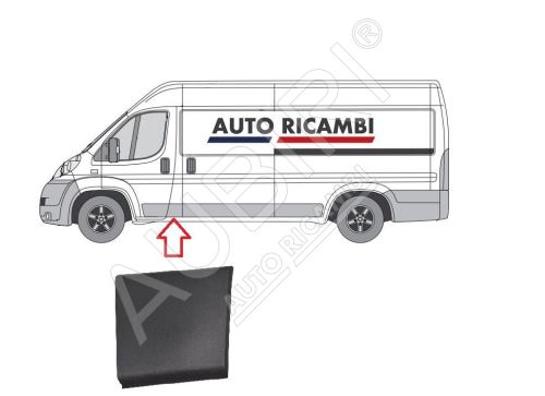 Protective trim Fiat Ducato since 2006 left, behind the front door, B-column