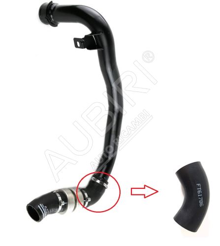 Charger Intake Hose Fiat Ducato since 2006 3.0 from turbocharger to intercooler