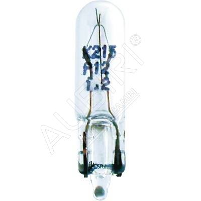 The bulb 24V 1.2W W2X4,6D