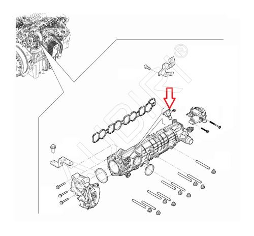 Mass air pressure sensor Fiat Ducato, Jumper, Boxer, Movano since 2024 2.2D - MAP Sensor