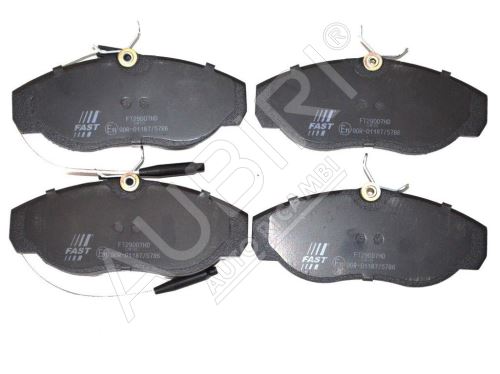 Brake pads Fiat Ducato 1994-2002 front, 2-sensors, Q11/14