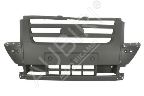 Bumper Ford Transit 2006-2014 front, middle part, light gray