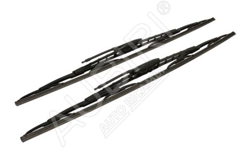 Wiper blades Iveco Daily 2000-2014 with washer system - set