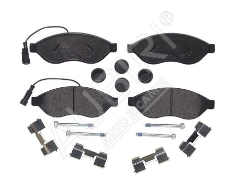 Brake pads Fiat Ducato since 2006 front Q11-17L 2-sensors, with accessories