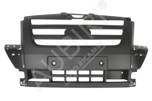 Bumper Ford Transit 2006-2014 front, middle part, dark gray