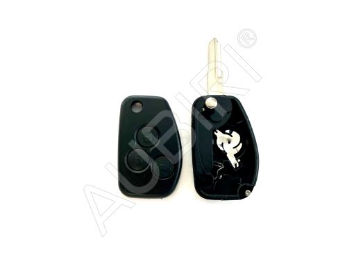 Car key cover Renault Trafic, Renault Master III - three-button