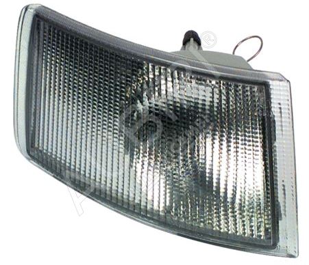 Front turn signal light Fiat Ducato 230 white, right