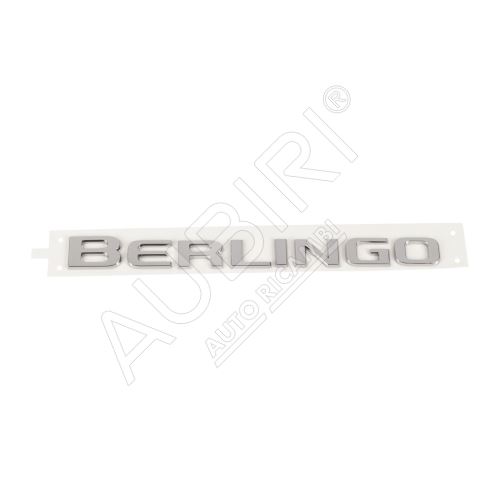 Emblem " Berlingo " Citroën Berlingo since 2018 rear