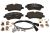 Brake pads Ford Transit Custom, Tourneo Custom since 2012 2.0/2.2TDCi rear