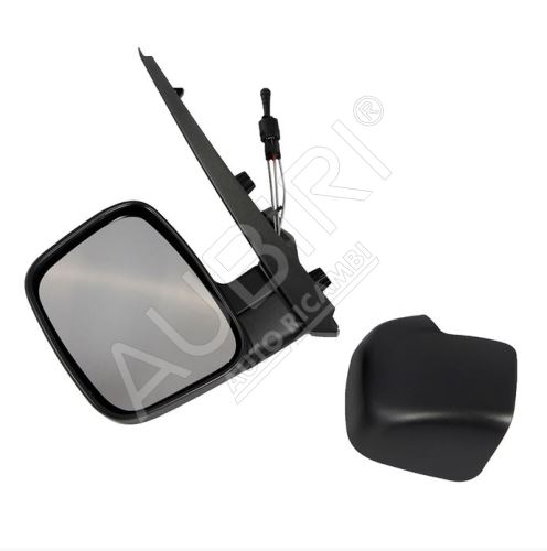 Rear View mirror Fiat Fiorino since 2007 left manual, black