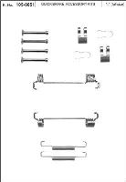 Handbrake repair kit Fiat Ducato 244