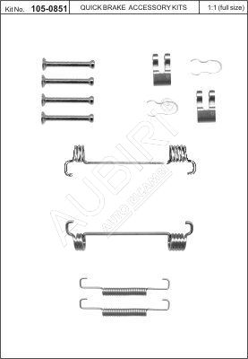 Handbrake repair kit Fiat Ducato 244