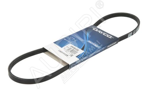 Drive Belt (V-Belt) Fiat Doblo 2010-2022 1.4i for A/C, flexible, 3PK856EE