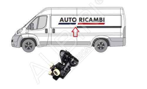 Sliding door roller guide Fiat Ducato since 2006 left middle