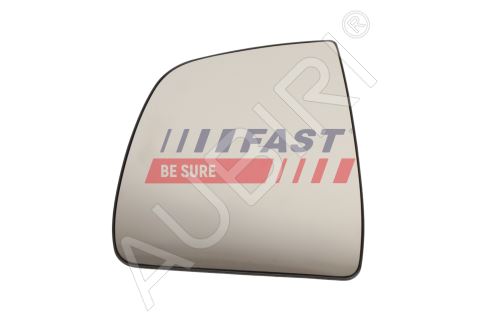 Rear View Mirror Glass Fiat Doblo 2010-2022 left upper, electrically operated, heated