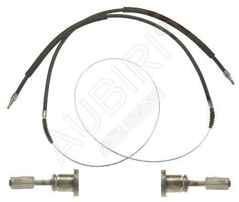 Handbrake cable Fiat Ducato 1994-2002 rear, amplified (camper), 3045/2x810mm