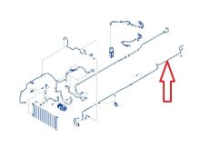 Air con pipe Renault Trafic since 2014, Vivaro od 2014, Talento 2016-2021 (1)