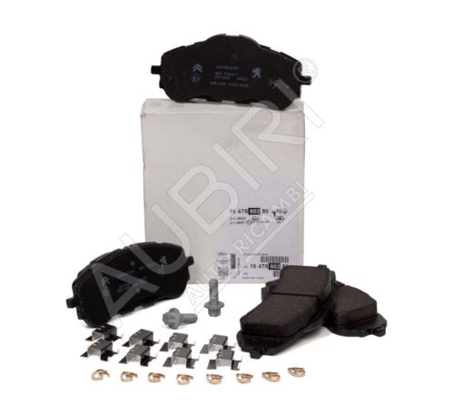 Brake pads Citroën Berlingo, Peugeot Partner since 2018 front, without sensor