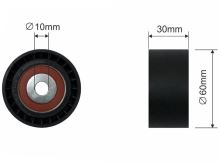 Belt guide pulley Citroën Jumpy 2007-2011 1.6D, Berlingo 2008-2011 1.6D