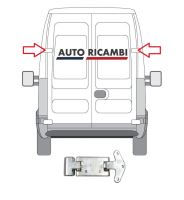Rear door hinge Iveco Daily 2000-2009 left/right, upper, 270 (2)