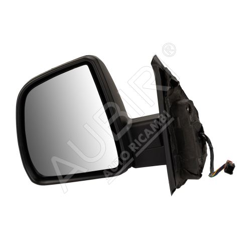 Rear View mirror Fiat Doblo since 2010 left electric, heated black 6-PIN