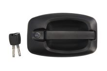 Outer front door handle Fiat Ducato since 2006 left with lock cylinder