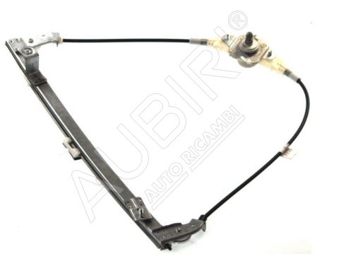 Window lifter mechanism Fiat Doblo 2000-10 manual, left