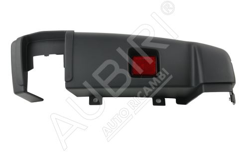 Rear bumper Fiat Ducato since 2014 right corner 270, black